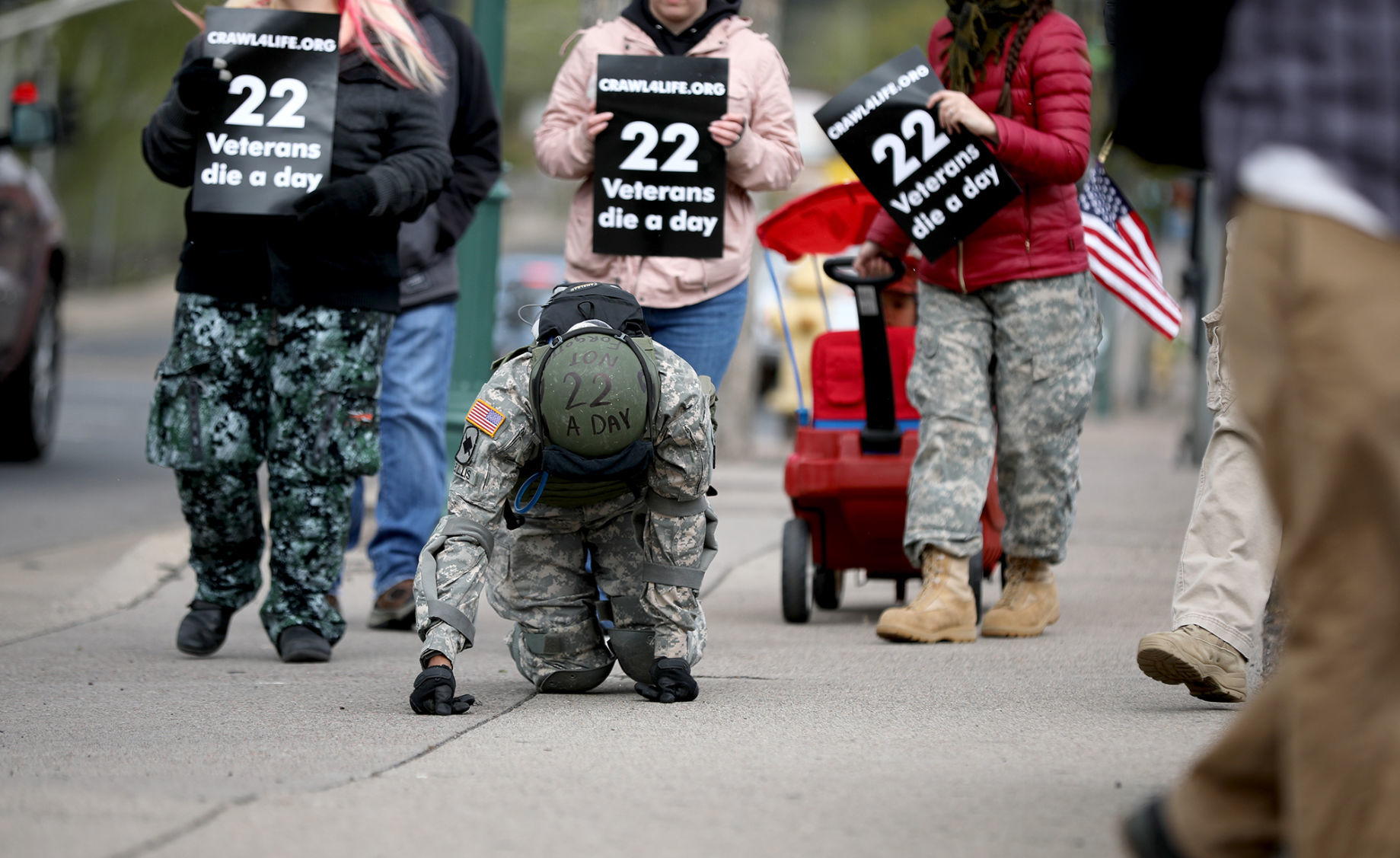 Crawling For Veterans